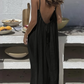 🏖️SUMMER HOT SALE💥50K+ SOLD!💃Chic Backless Spaghetti Strap Dress for Women 🌴🤍 | Soft Fabric Multiple Sizes & Colors