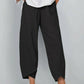 💎 50% OFF - VINTAGE ASYMMETRICAL PANTS! 💎 Elastic Waist, Deep Pockets & Unique Cut – Casual Comfort Redefined