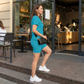 Women's Top & Shorts 2-Piece Set