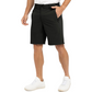 Men's Solid Color Flat Front Shorts