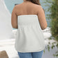 Women’s Sexy Ruched Strapless Top