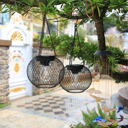 🔥HOT SALE-50%OFF🔥Retro Metal Solar Lanterns🌟