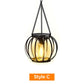 🔥HOT SALE-50%OFF🔥Retro Metal Solar Lanterns🌟