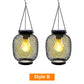 🔥HOT SALE-50%OFF🔥Retro Metal Solar Lanterns🌟