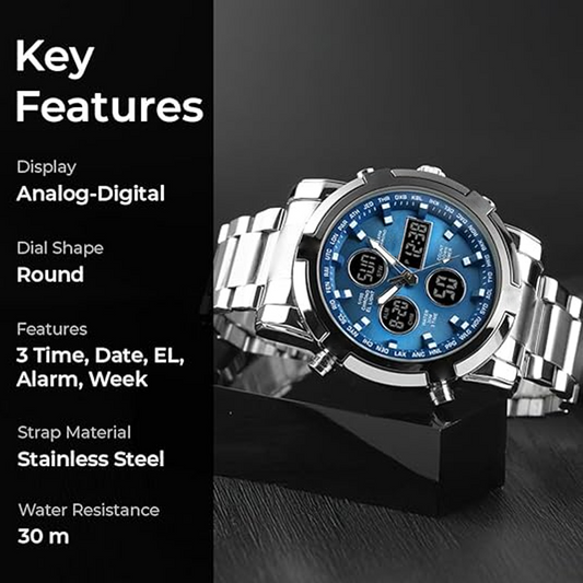 ⌚Men's Waterproof Military Analog-Digital Watches