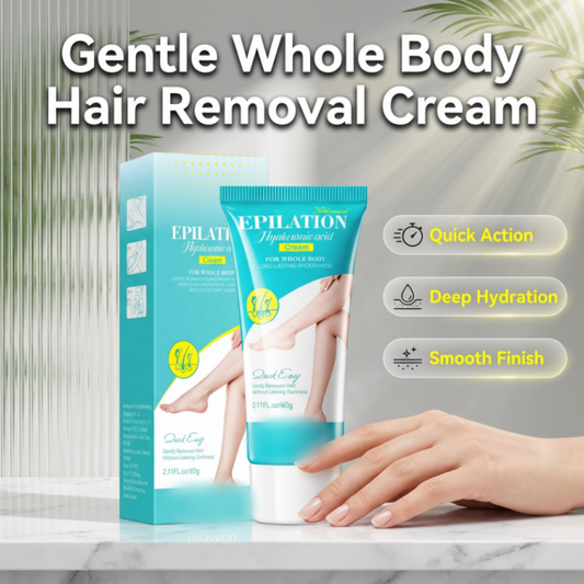 Gentle Hair Removal Cream with Hyaluronic Acid