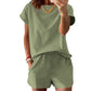 Women's Casual T-Shirt and Shorts Set