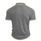 Summer Casual Short Sleeve Polo Shirt