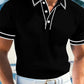 Summer Casual Short Sleeve Polo Shirt