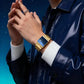 Men's Square Face Quartz Watch