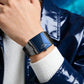 Men's Square Face Quartz Watch