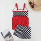 Women's Polka Dot Two Piece Swimsuit