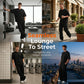 Men's T-Shirt & Wide-Leg Pants 2-Piece Set