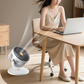 Whisper-Quiet Adjustable Height Floor Fan