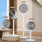 Whisper-Quiet Adjustable Height Floor Fan