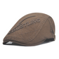 🧢 50% OFF NOW! 🌬️Breathable flat cap – mesh fabric, adjustable strap (55–60 cm) & built-in sweatband 🧢💨