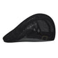 🧢 50% OFF NOW! 🌬️Breathable flat cap – mesh fabric, adjustable strap (55–60 cm) & built-in sweatband 🧢💨