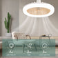 🌀 50% OFF NOW! 💡 LED Ceiling Fan with Remote Control & Three-Colour Dimming – 3 Speeds, Quiet Motor – Perfect for bedrooms, living rooms or offices – energy-saving and silent 🔇