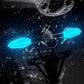 Electric Motorcycle Steering Projector Light
