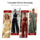 ⏰Summer Hot Sale 50% OFF🔥Elegant Lace Top & Split Wide-Leg Pants Set