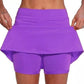 🌟Last Day Special Price $18.99!!🎁Anti-Chafing Active Skort – Super soft and comfortable🔥