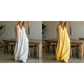 Women's Casual V-Neck Sleeveless Maxi Dress