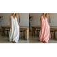 Women's Casual V-Neck Sleeveless Maxi Dress