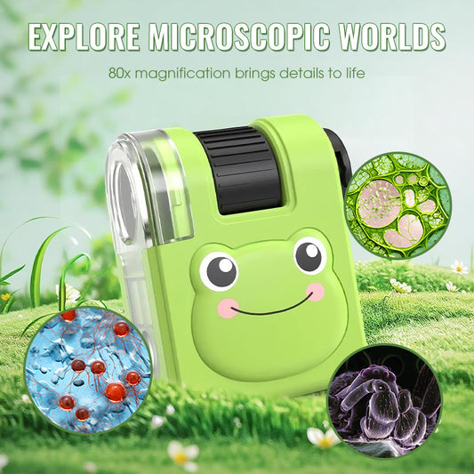 Portable Educational Microscope for Kids