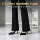Women's High-Waist Flared Trousers