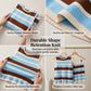 Women‘s Sleeveless Peplum Top and Shorts Striped Knit Outfit