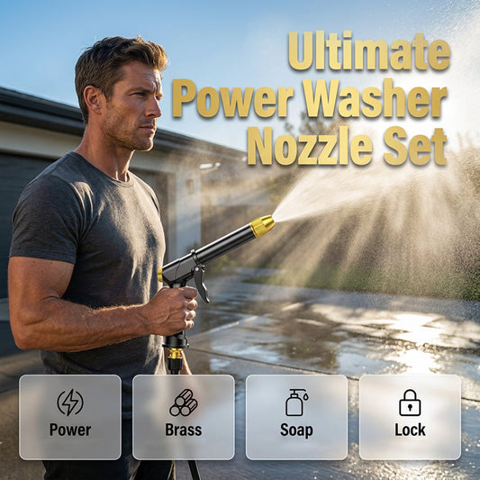 💪LAST DAY BUY 2 GET 1 FREE!!🏆High-Pressure Washer Spray Nozzle Set