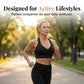 Women's Front-Zip Supportive Sports Bra