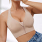 Women's Front-Zip Supportive Sports Bra