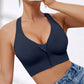 Women's Front-Zip Supportive Sports Bra