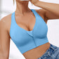 Women's Front-Zip Supportive Sports Bra