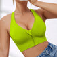 Women's Front-Zip Supportive Sports Bra