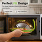 Microwave Splatter Cover with Water Reservoir