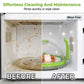 Microwave Splatter Cover with Water Reservoir