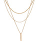 Elegant Multi Layered Necklace with Delicate Pendant