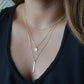 Elegant Multi Layered Necklace with Delicate Pendant