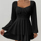 Women’s Sweetheart Neckline Skort Mini Dress