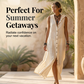 Sleeveless Hooded Button-Down Maxi Dress