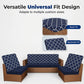 Patio Sofa Cushion Cover – Stretch, Water-Resistant ✨