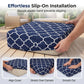 Patio Sofa Cushion Cover – Stretch, Water-Resistant ✨