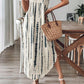 Women's Elegant Sleeveless V-Neck Maxi Dress