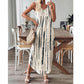 Women's Elegant Sleeveless V-Neck Maxi Dress