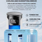 ❄️ 2026 New Evaporative Air Conditioner – Compact USB Desk Fan, Personal Cooler with 300ml Tank, Adjustable Speeds, Timer, Quiet, Portable Design for Bedside Use | Small Space Cooling Fan for Home, Travel & Outdoor Use