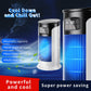 ❄️ 2026 New Evaporative Air Conditioner – Compact USB Desk Fan, Personal Cooler with 300ml Tank, Adjustable Speeds, Timer, Quiet, Portable Design for Bedside Use | Small Space Cooling Fan for Home, Travel & Outdoor Use
