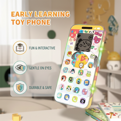 Rechargeable Interactive Early Learning Toy Phone