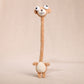 Long Neck Plush Animal Bag Pendant